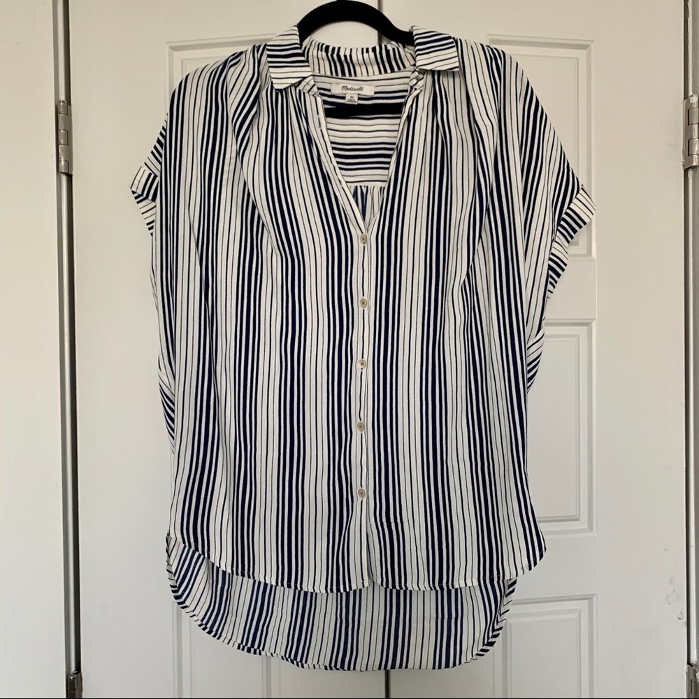 Madewell ‘Central’ Drapey Shirt